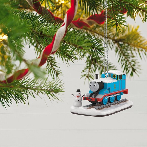 New! Thomas the Tank Engine Hallmark Keepsake Christmas Ornament Snow Buddies - Picture 5 of 5